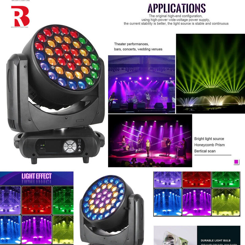 Create A Dynamic Atmosphere With RGBW 4in1 LED Moving Head Light For Corporate Events