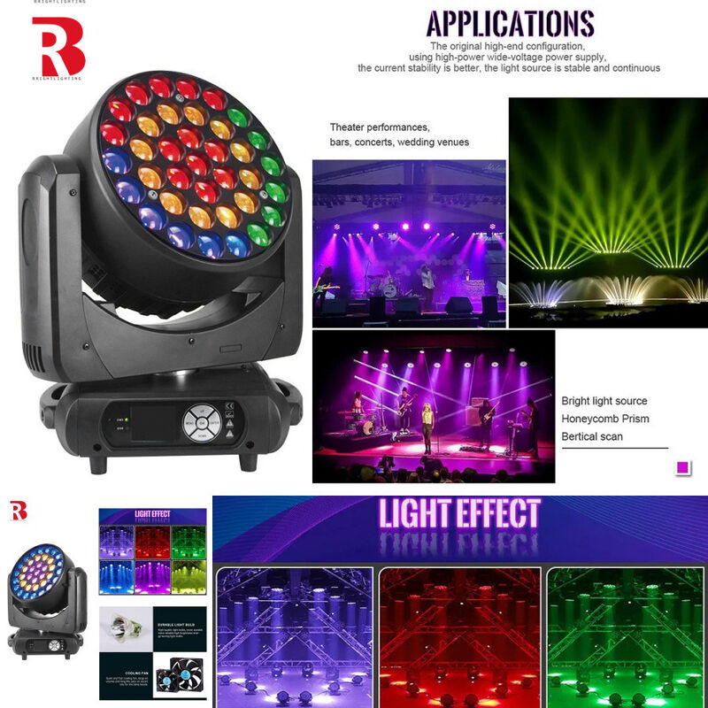 Create A Dynamic Atmosphere With RGBW 4in1 LED Moving Head Light For Corporate Events
