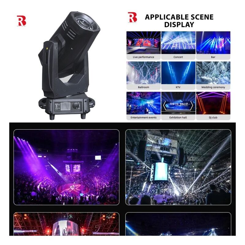 Enhanced Control And Flexibility BSW 400w Framing Moving Head Light For Stage Lighting