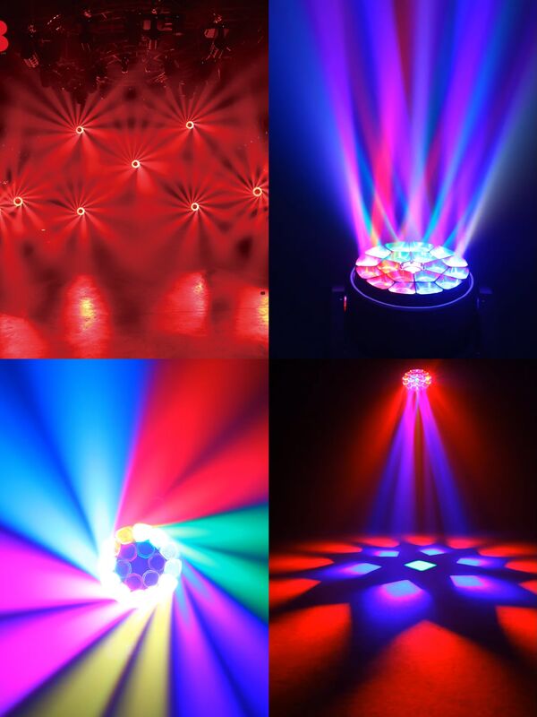 12pcs 40w 4in1 DMX Zoom Wash Led Beeye IP65 Stage Light For Wedding Party Club
