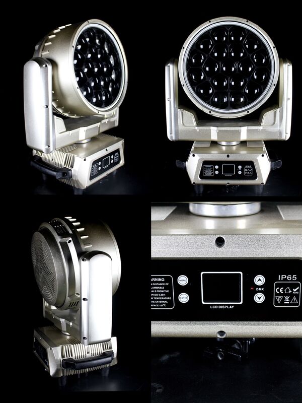 Professional RGBW DMX512 IP65 DJ 19PCS 40W LED Wash Beeye Stage Light For Show