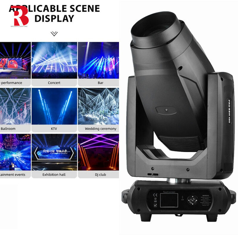 400W 3In1 Led Beam Moving Head Light With CTO CMY Effect Spot BSW Wash Zoom