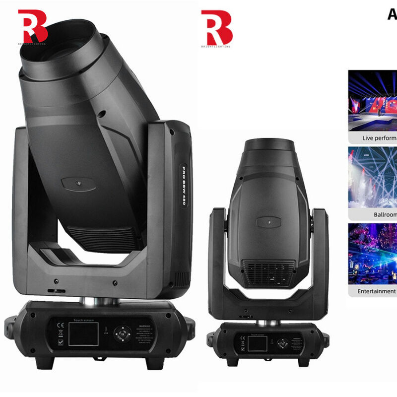 DMX Compatible 400W LED Moving Head Light With CTO CMY Color Mixing For Stage Lighting