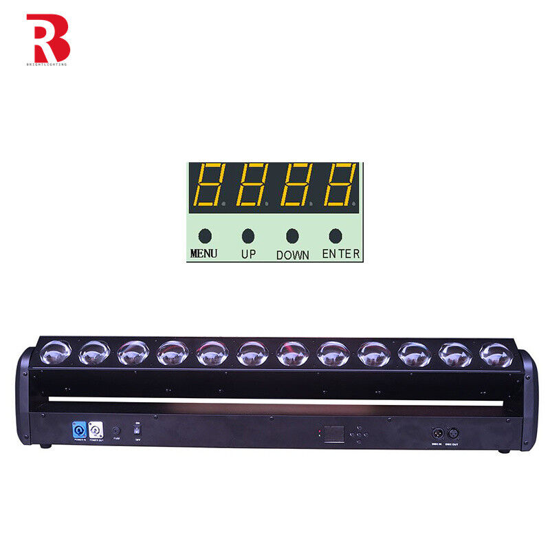 RGBW 4-In-1 LED Beam Wash Stage DMX512 LED Pixel Bar 12pcs 30W