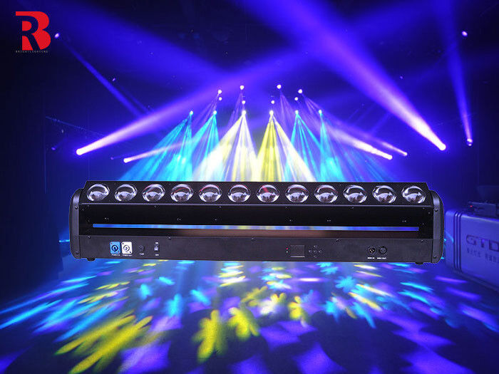 370W LED Bar Light 12*30W 13/57CH LED Moving Head Light For Entertainment