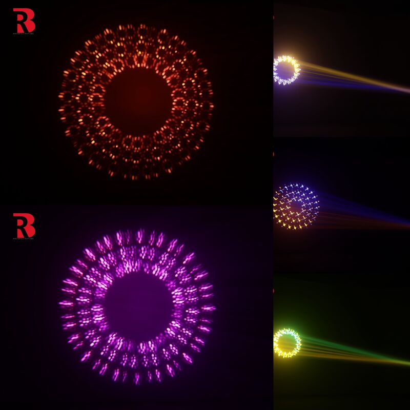 LED 380W Beam Stage IP65 Light With One Sixteen And One (8+16+24) Prism For Show