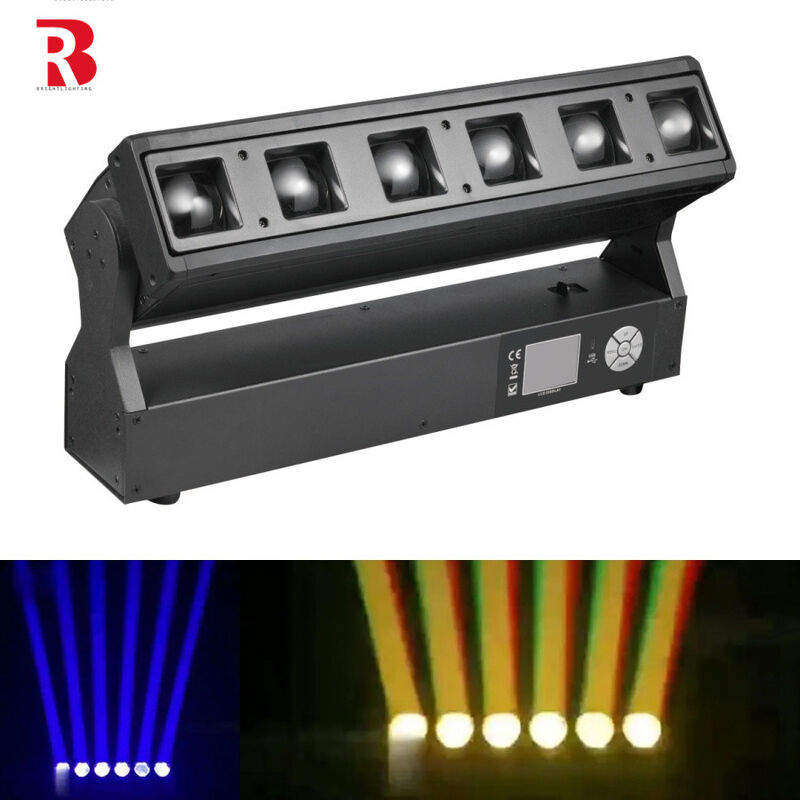 Stage Light LED 6*40W RGBW 4in1 Moving Head Light For DJ Disco Party Club Strobe