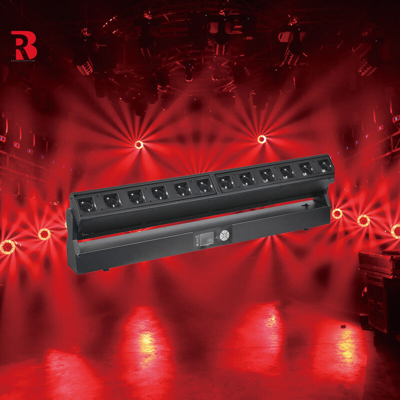 12*40W RGBW 4in1 LED Pixel Zoom Bar LED Moving Head Light For Wedding
