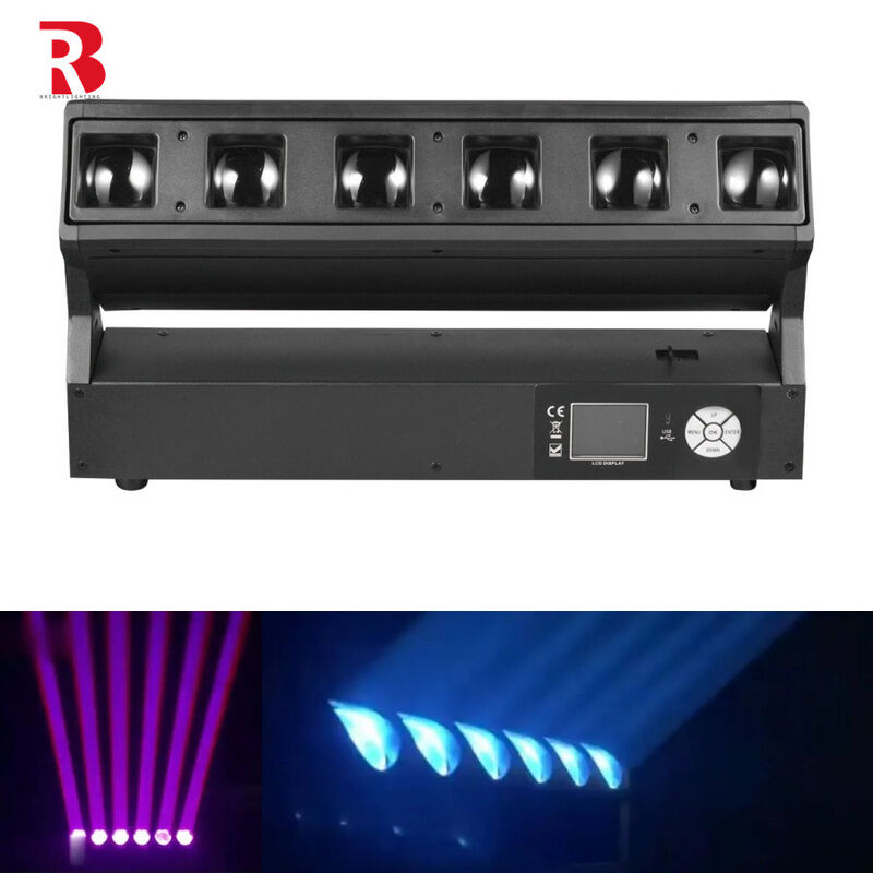 LED Technology RGBW 4in1 Moving Head Light LED 6*40W For Versatile Performance