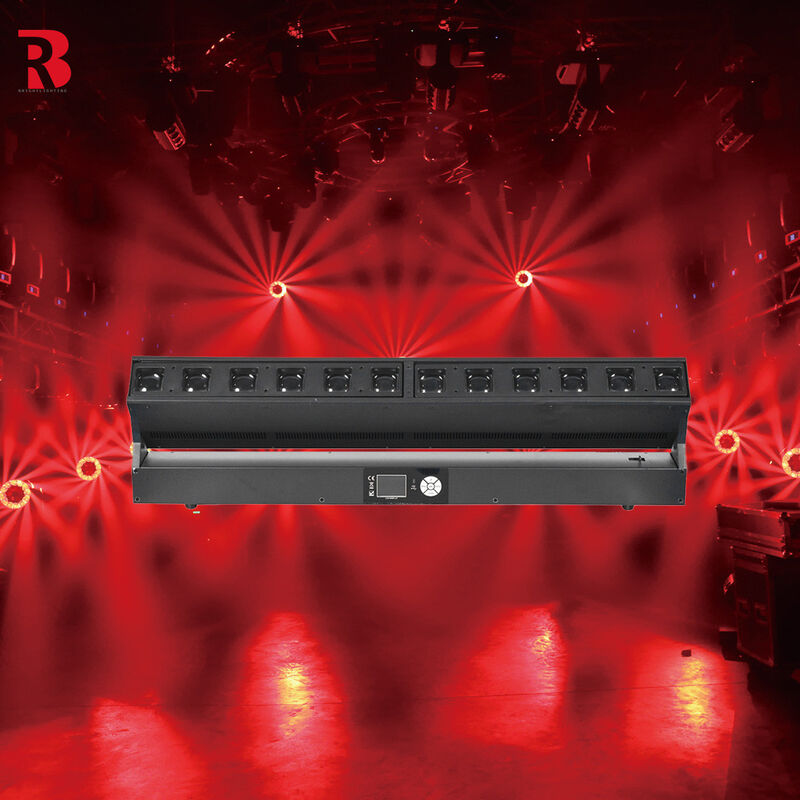 500W 12*40W DMX512 14/20/57CH LED Moving Head Light For Professional Stage