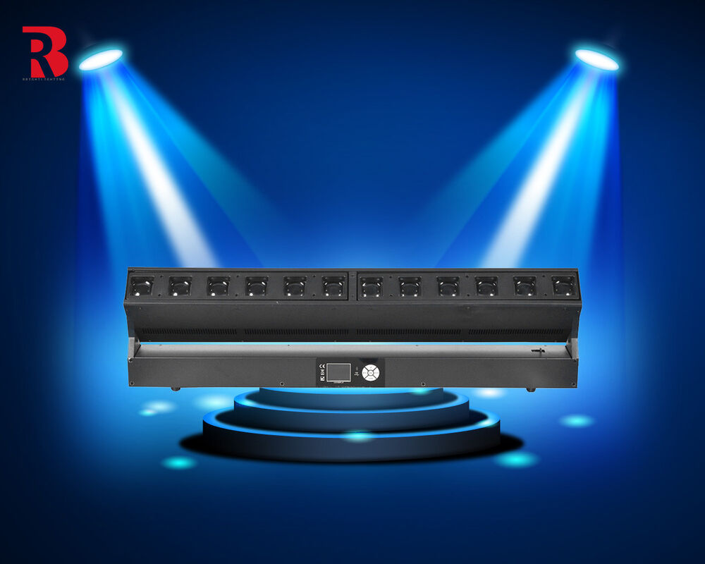 240V 12*40W RGBW Indoor 220 Degree LED Moving Head Light For Event Party