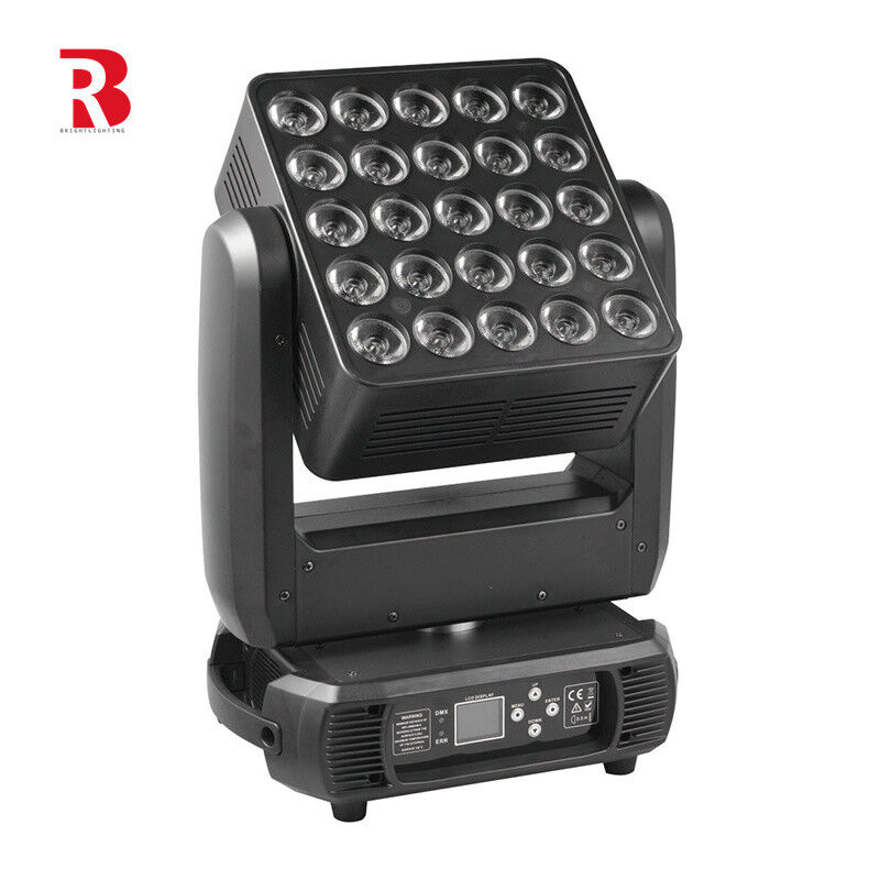 Matrix 5x5 25pcs 10W Dmx512 Moving Head Light RGBW For Dj Stage Party Show