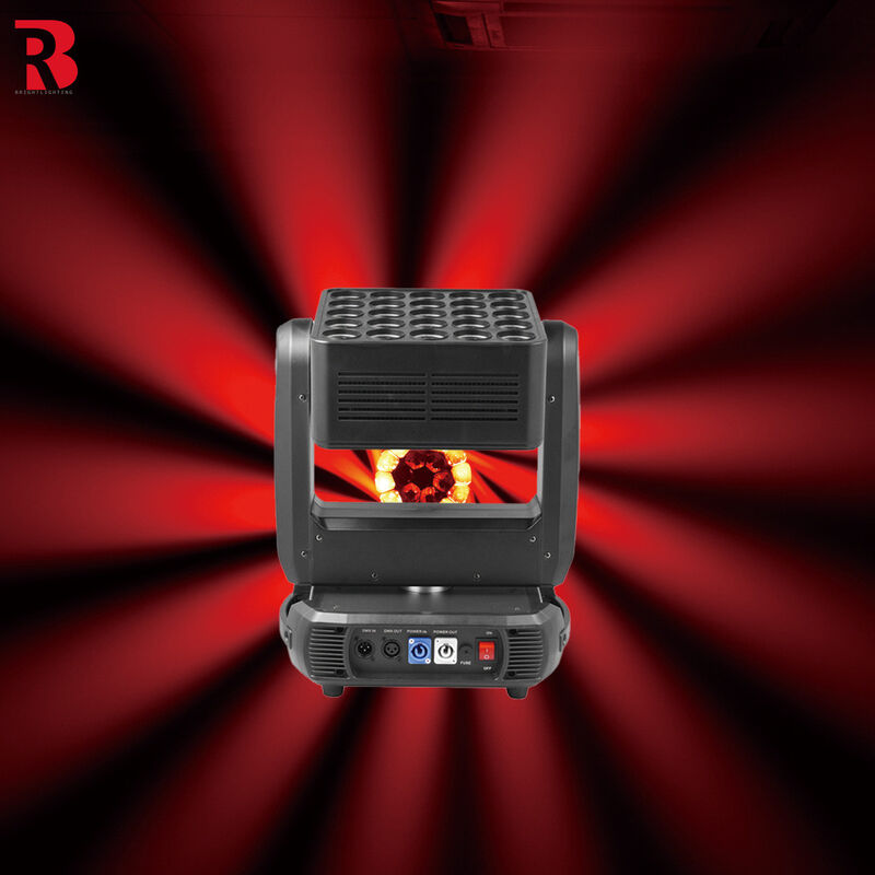 25*12W CREE RGBW 4in1 LED High Brightness LED Moving Head Light For Show