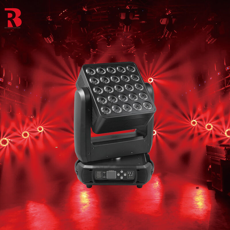 400W 25*12W RGBW DMX512 LED Moving Head Light For Professional Stage Show