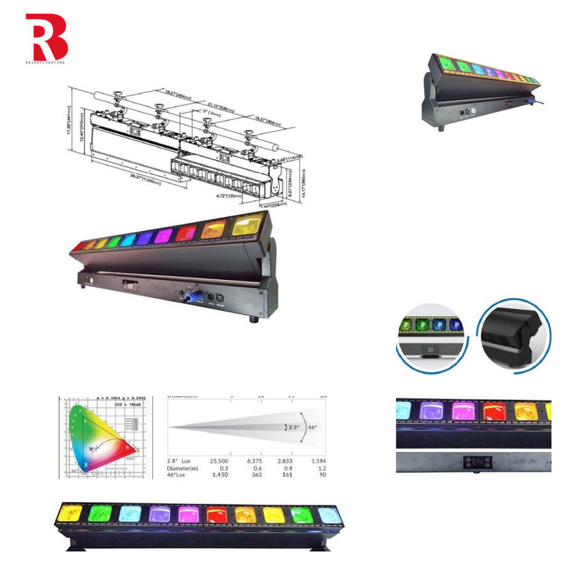 Precise Beam Control With 10x60W LED Moving Head Stage Light Beam Laser Design