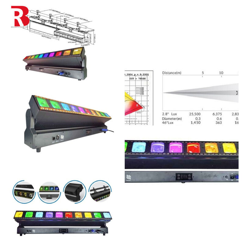 Compact And Lightweight Moving Head Beam Laser Stage Light For Easy Transport And Setup