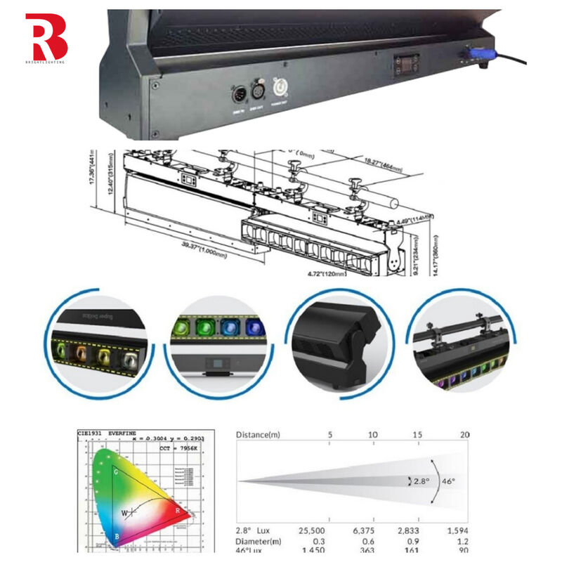 Compact And Lightweight Moving Head Beam Laser Stage Light For Easy Transport And Setup