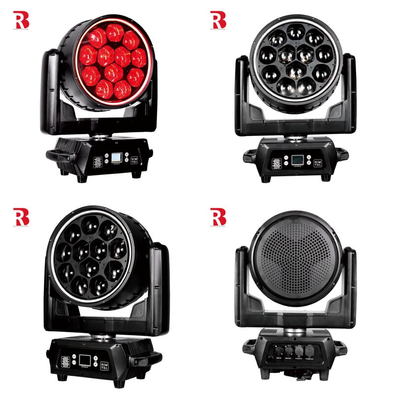 12*40W DMX RGBW Indoor LED Beeye Moving Head Wash Zoom Light For Wedding Event