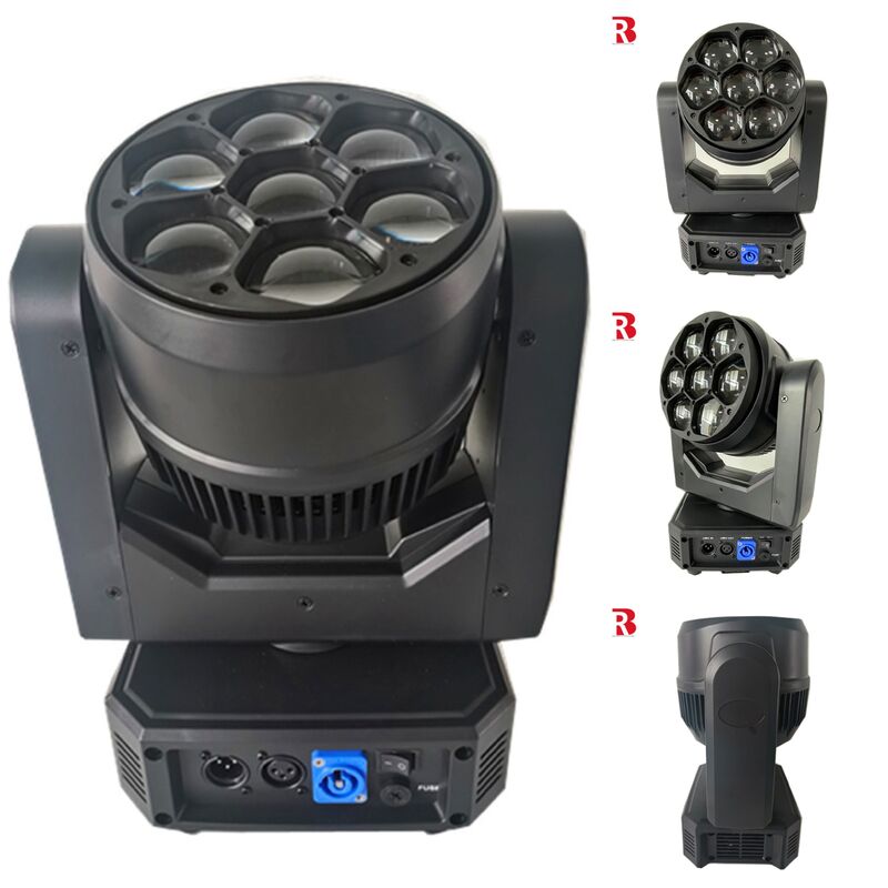 LED High Power Indoor Beeye Moving Head 7pcs 40W RGBW Light For Stage Disco