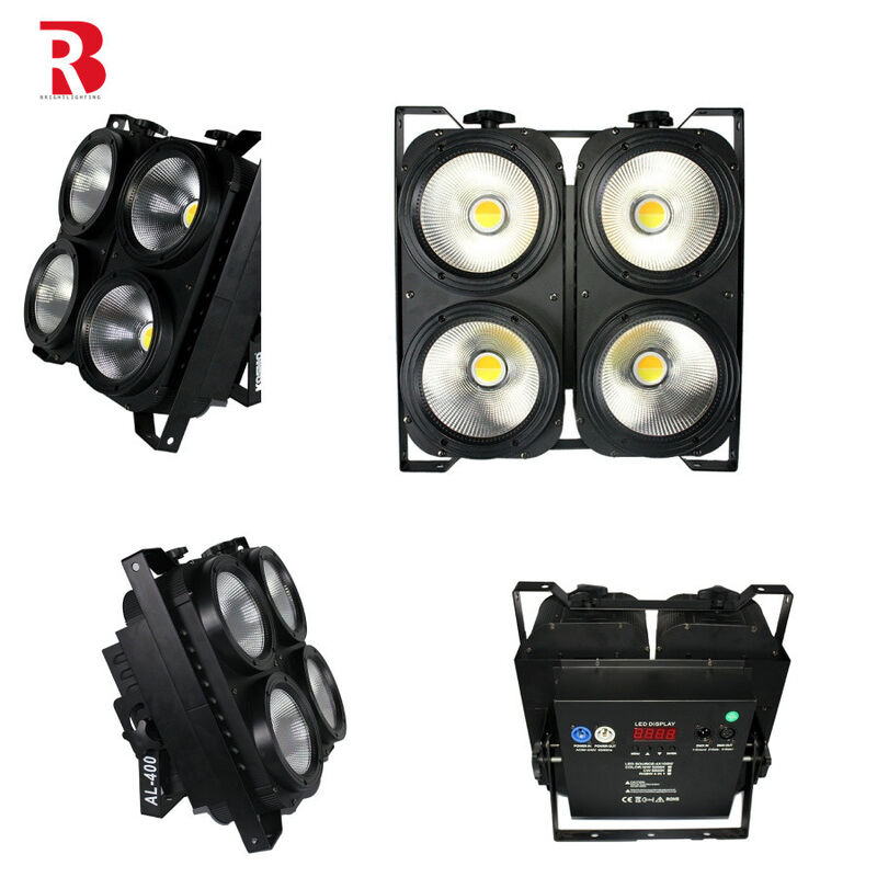 Studio Tv Film Dmx Strobe 2x100w 2 Eyes Led Audience Blinder Light 4x100w 4 Eyes Led Blinders