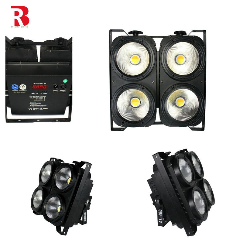 4*100W Blinder Professional LED Stage Strobe Light For Studio TV Film DMX Control