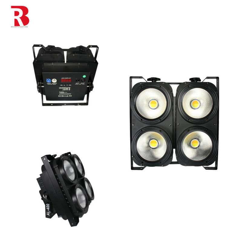 4*100W Blinder Professional LED Stage Strobe Light For Studio TV Film DMX Control