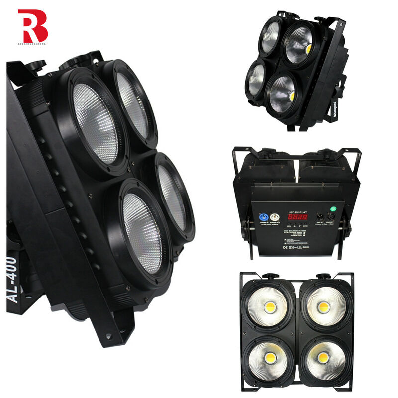 Led Blinder Light 4 Eye Audience Light 4in1 Led Par 4*100W Stage Strobe Light