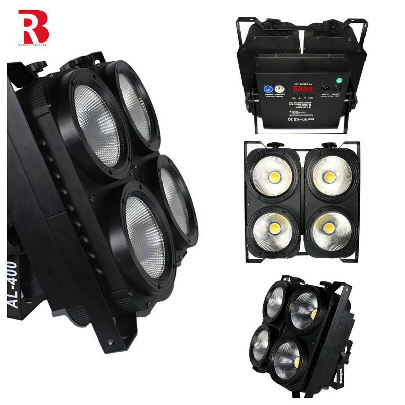Led Blinder Light 4 Eye Audience Light 4in1 Led Par 4*100W Stage Strobe Light