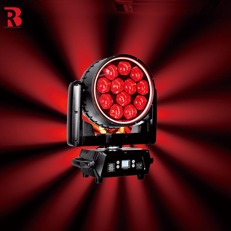 12PCS*40W RGBW 4in1 High Brightness Gobo Auto LED Moving Head Stage Light
