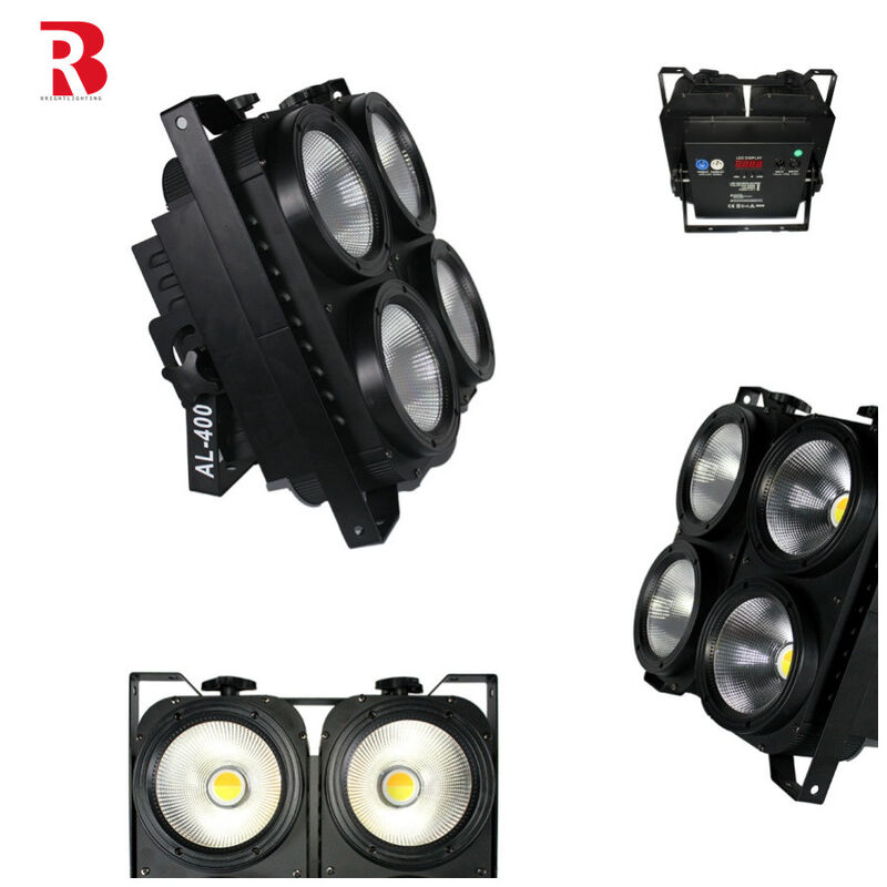 DMX Controllable LED Stage Strobe Light With 4 Eye Audience Blinder And Compact Design