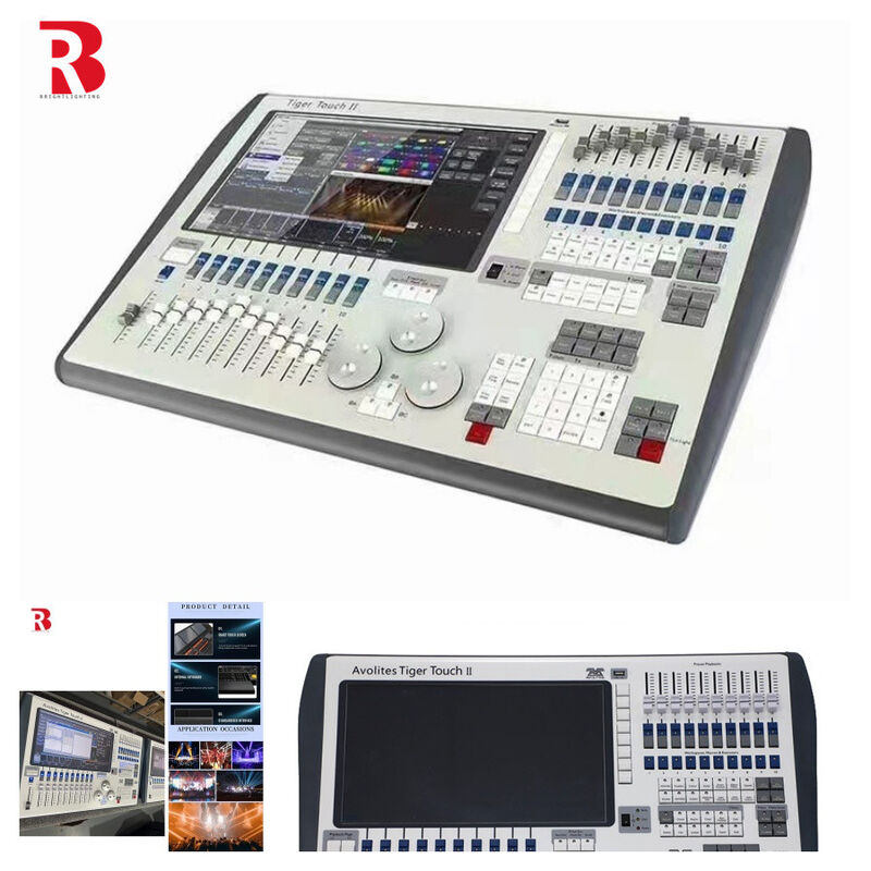 Efficiently Manage Lighting Effects With Moving Head Light Controller Tiger Touch II The Moving Head Light Controller