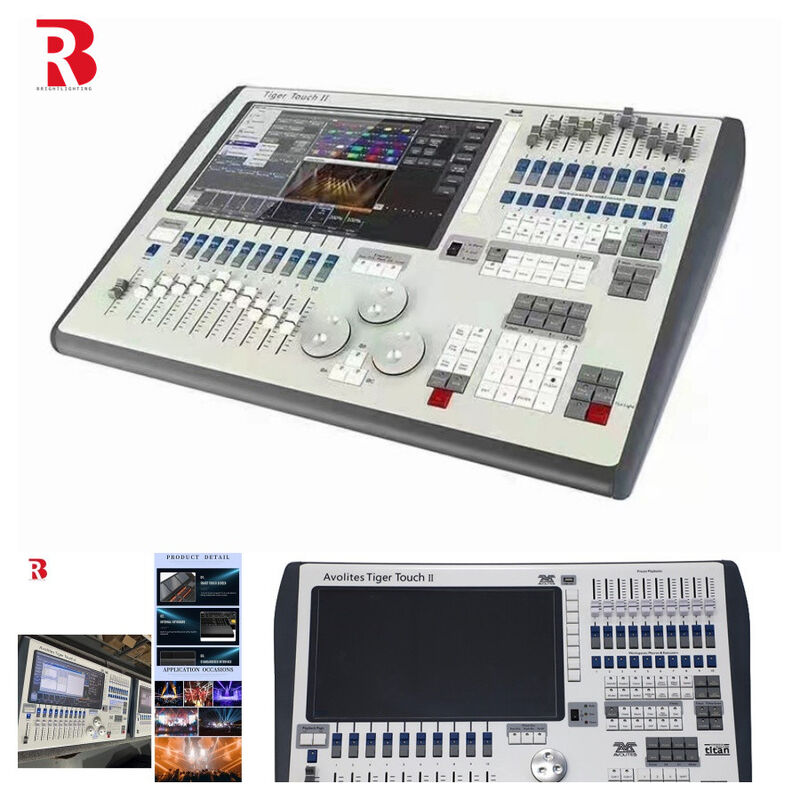 Efficiently Manage Lighting Effects With Moving Head Light Controller Tiger Touch II The Moving Head Light Controller