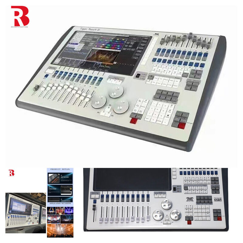 Efficiently Manage Lighting Effects With Moving Head Light Controller Tiger Touch II The Moving Head Light Controller