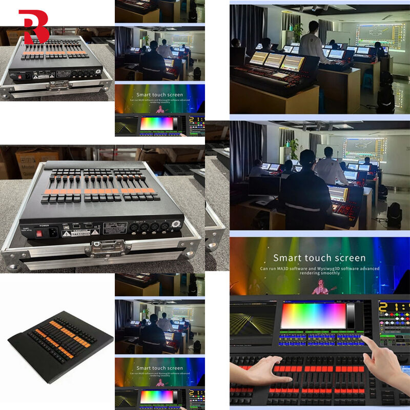 Top Quality Moving Head Light Controller Fader Wing Dj Lighting Console For Night Party Light