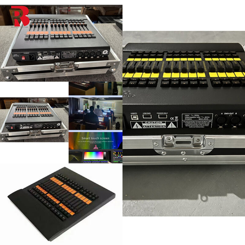 Top Quality Moving Head Light Controller Fader Wing Dj Lighting Console For Night Party Light
