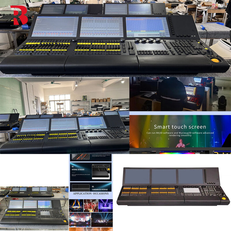 High Quality Government MA2 Light Console Full Size Controller For Moving Head Light Projects