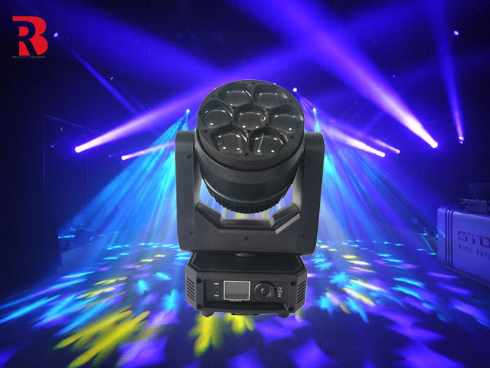 7*40W RGBW 4in1 LED Moving Head Stage Light For Party Wedding Show
