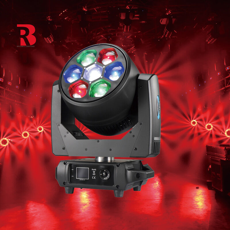 LED 240V 7*40W 51CH Bee'eye Moving Head Light For Professional Stage