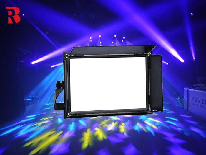 100W Master / Slave DMX  Black With 4PCS Barndoor LED Strobe Light For Concert