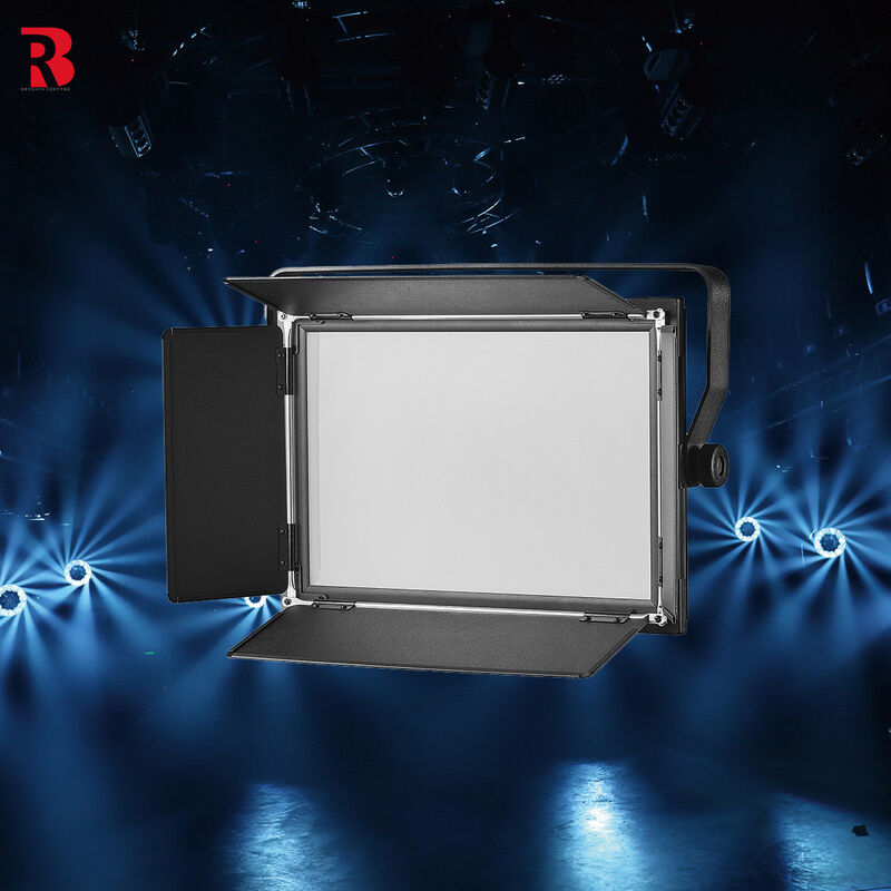 100W Master / Slave DMX  Black With 4PCS Barndoor LED Strobe Light For Concert