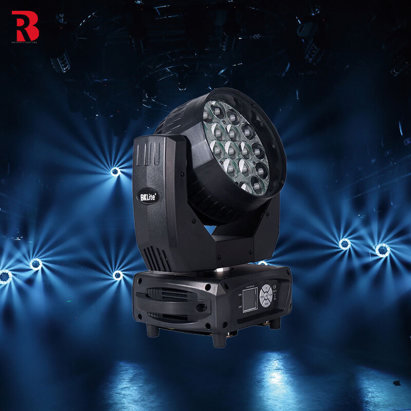 19*15W RGBW 4in1 LED Moving Head Stage Light For Wedding Professional Stage