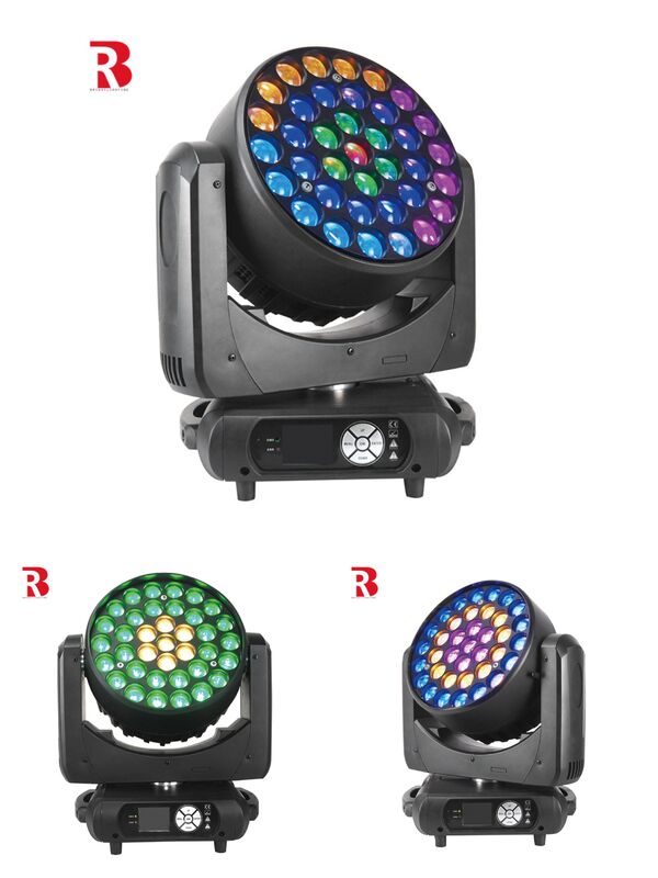 LED RGBW 37*15W 4in1 Moving Head DMX Light Bee Eye Wash Light For Stage Show