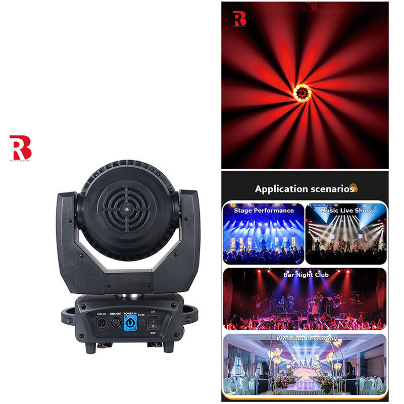 LED RGBW 4in1 DMX 19x15w Beeye Moving Head Wash Light For Night Club DJ Stage