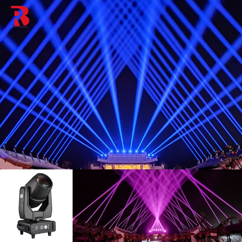 Moving Head Light With CTO CMY Effect Waterproof  Spot Wash Zoom Mini 380W Beam