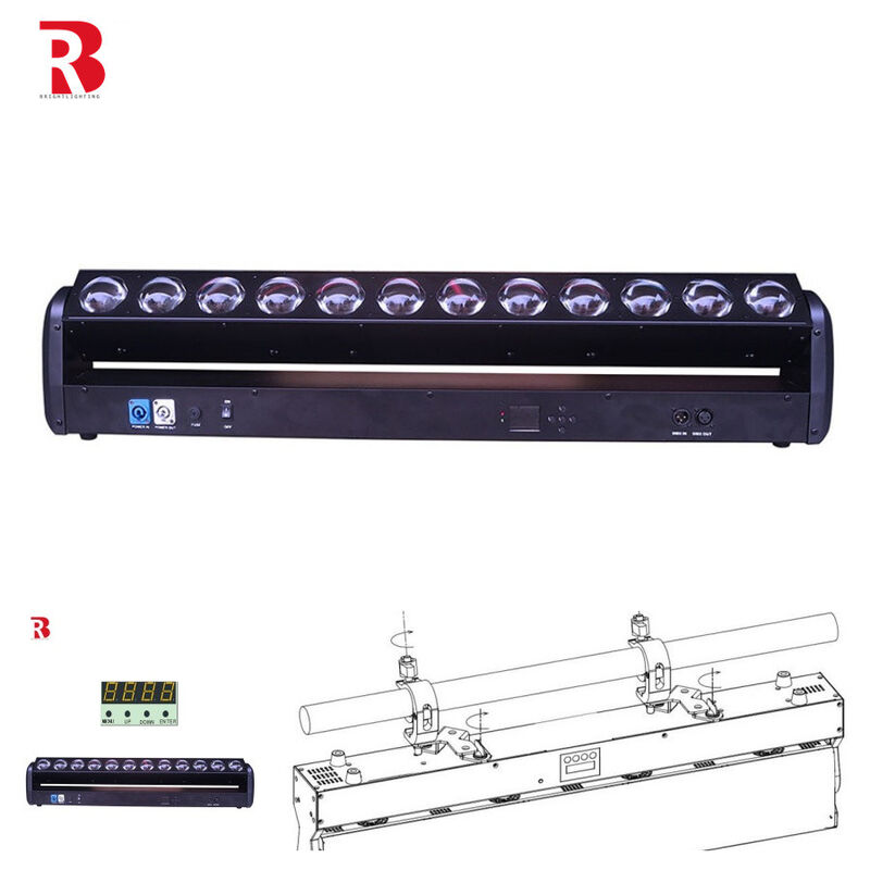 12 Pieces 30W Moving Head Light For Stage Nightclub Dancing Large Event