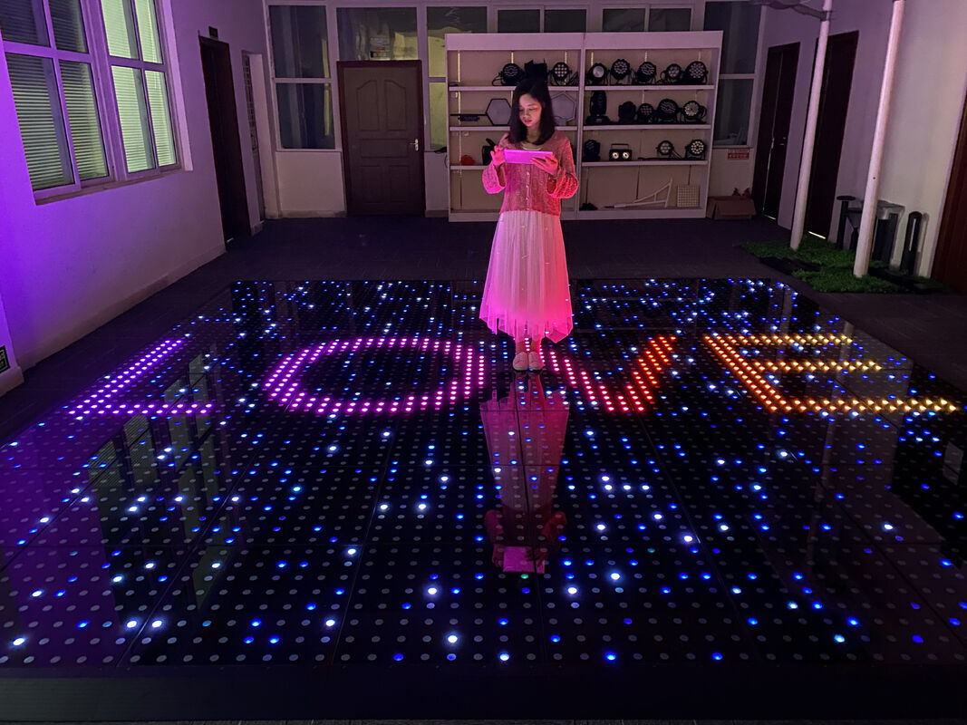 Professional LED Stage Dance Floor Manufacturer Temperature Resistant