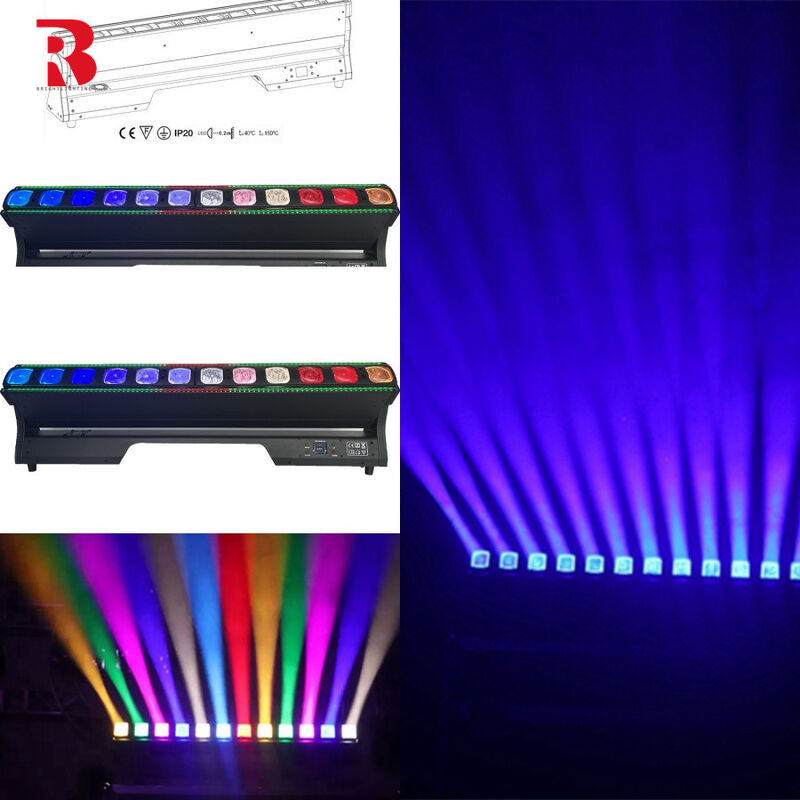 12*40W Led Moving Head Beam Bar With Zoom And Strip For Dj Disco Stage Performance