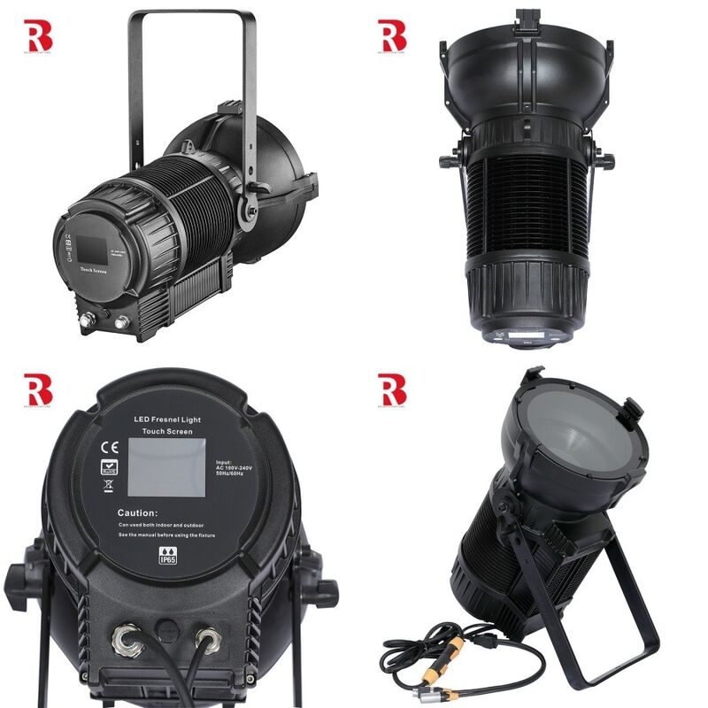 Portable Auto Zoom LED Stage Studio Light Versatile Applications Advanced Features