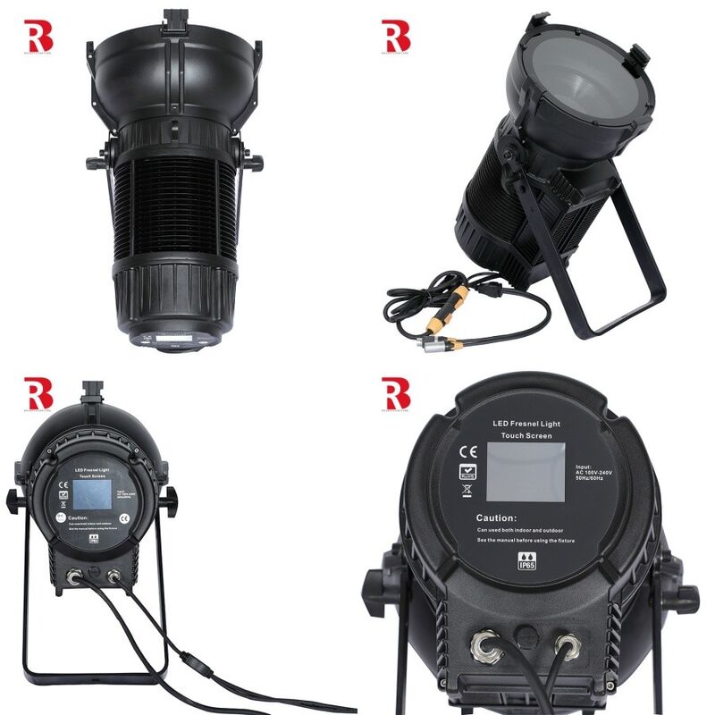 Portable Auto Zoom LED Stage Studio Light Versatile Applications Advanced Features