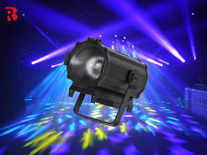 LED Strobe Light Fresnel Spot 1/3CH Single Color Gobo Auto Running For Party